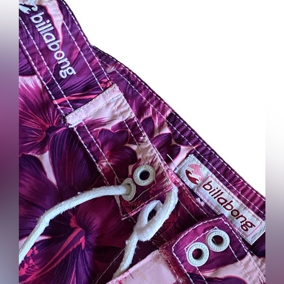 BILLABONG Floral Youth Board Shorts Size 1 (Small) - Picture 5 of 6